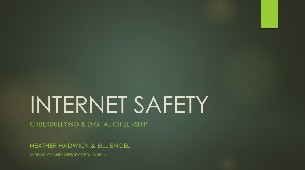 Internet Saftey 